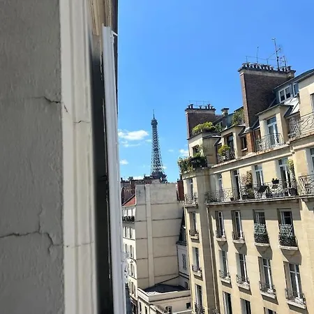 Appartamento Studio Lumineux Vue Tour Eiffel