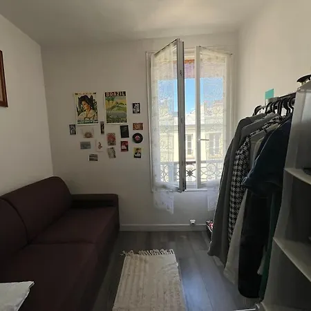 Apartment Studio Lumineux Vue Tour Eiffel